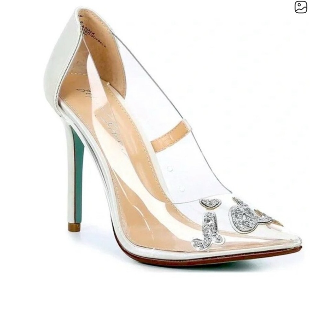 Brand New With Box Betsey Johnson "I Do" Heels. Reposhing Becuase Too Small
